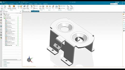 siemens nx sheet metal tutorial|siemens nx 11 sheet metal drawing.